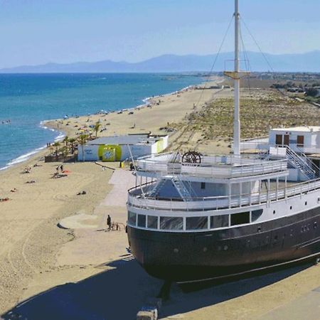 T2 Vue Mer Acces Direct Plage Le Barcarès Exterior foto